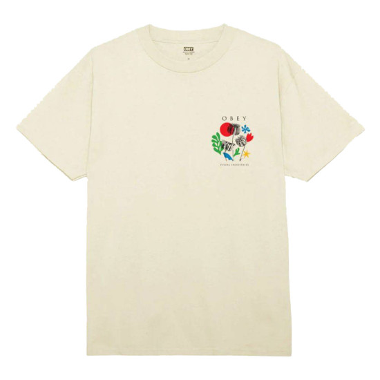 Obey Ανδρική κοντομάνικη μπλούζα Flowers Papers Scissors Classic Tee